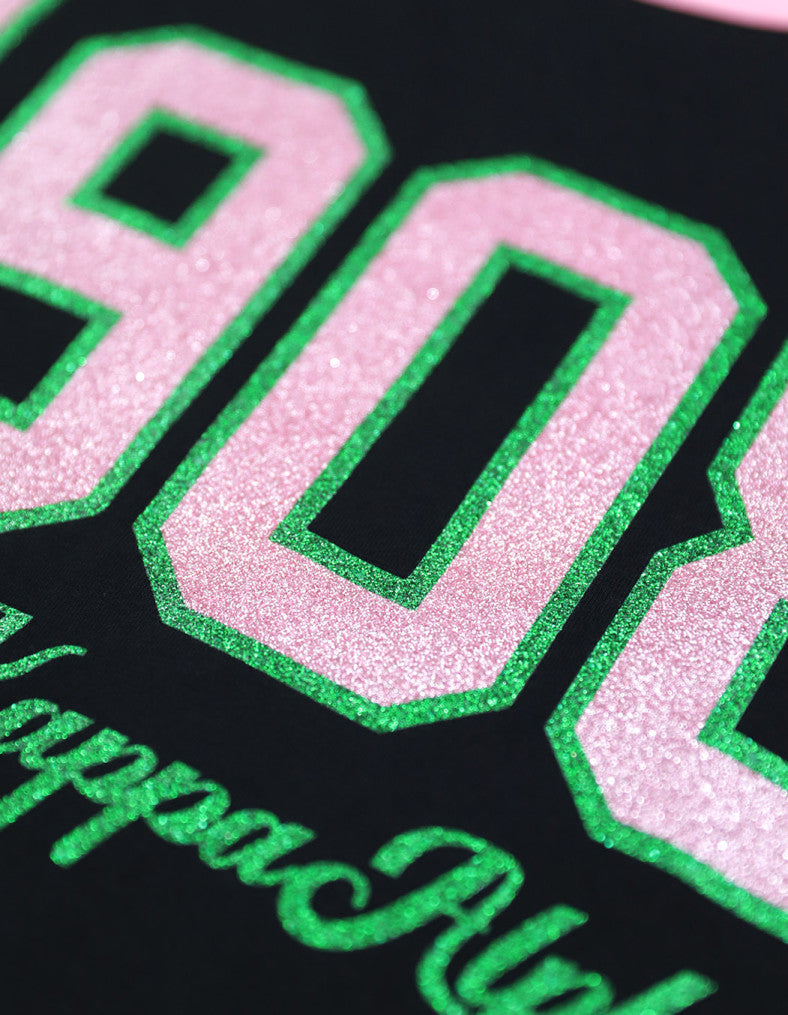 ALPHA KAPPA ALPHA LONG SLEEVE TEE BLACK