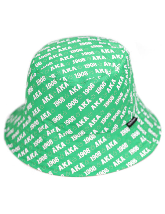 ALPHA KAPPA ALPHA REVERSIBLE BUCKET HAT 100% cotton