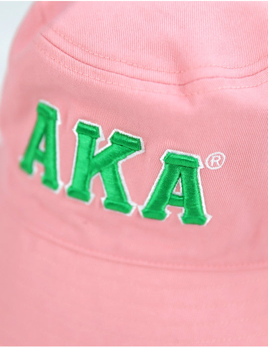 ALPHA KAPPA ALPHA REVERSIBLE BUCKET HAT 100% cotton