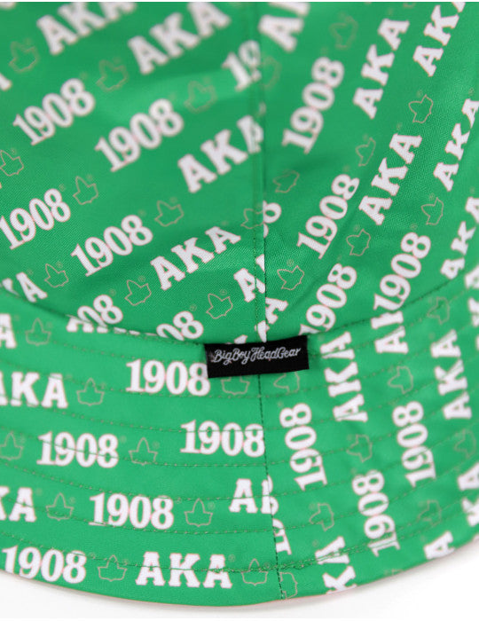 ALPHA KAPPA ALPHA REVERSIBLE BUCKET HAT 100% cotton