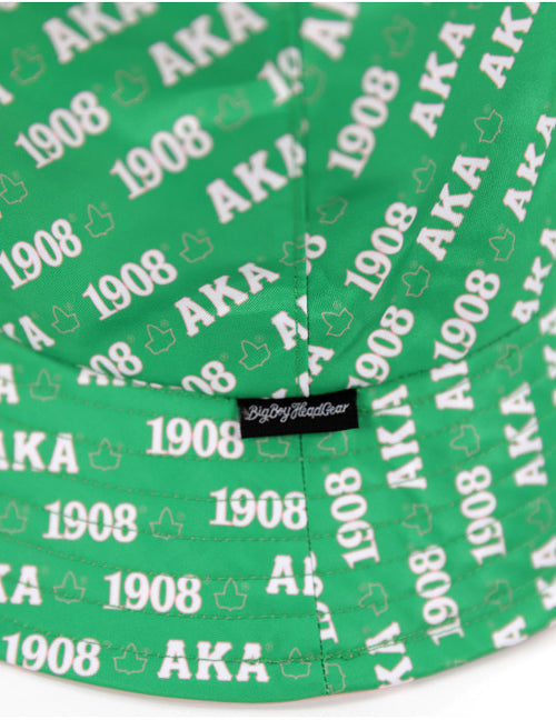 ALPHA KAPPA ALPHA REVERSIBLE BUCKET HAT 100% cotton