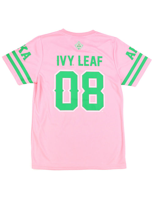 ALPHA KAPPA ALPHA FOOTBALL JERSEY TEE PINK