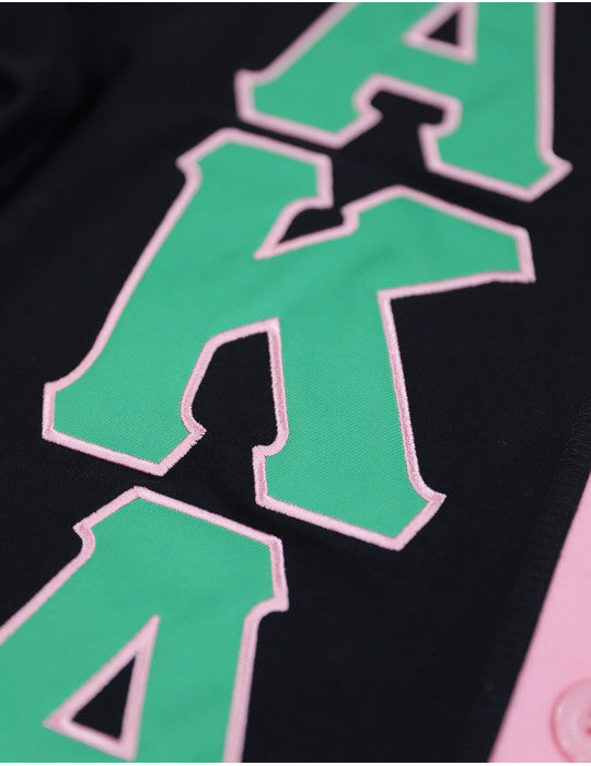 ALPHA KAPPA ALPHA SEQUIN CARDIGAN BLACK