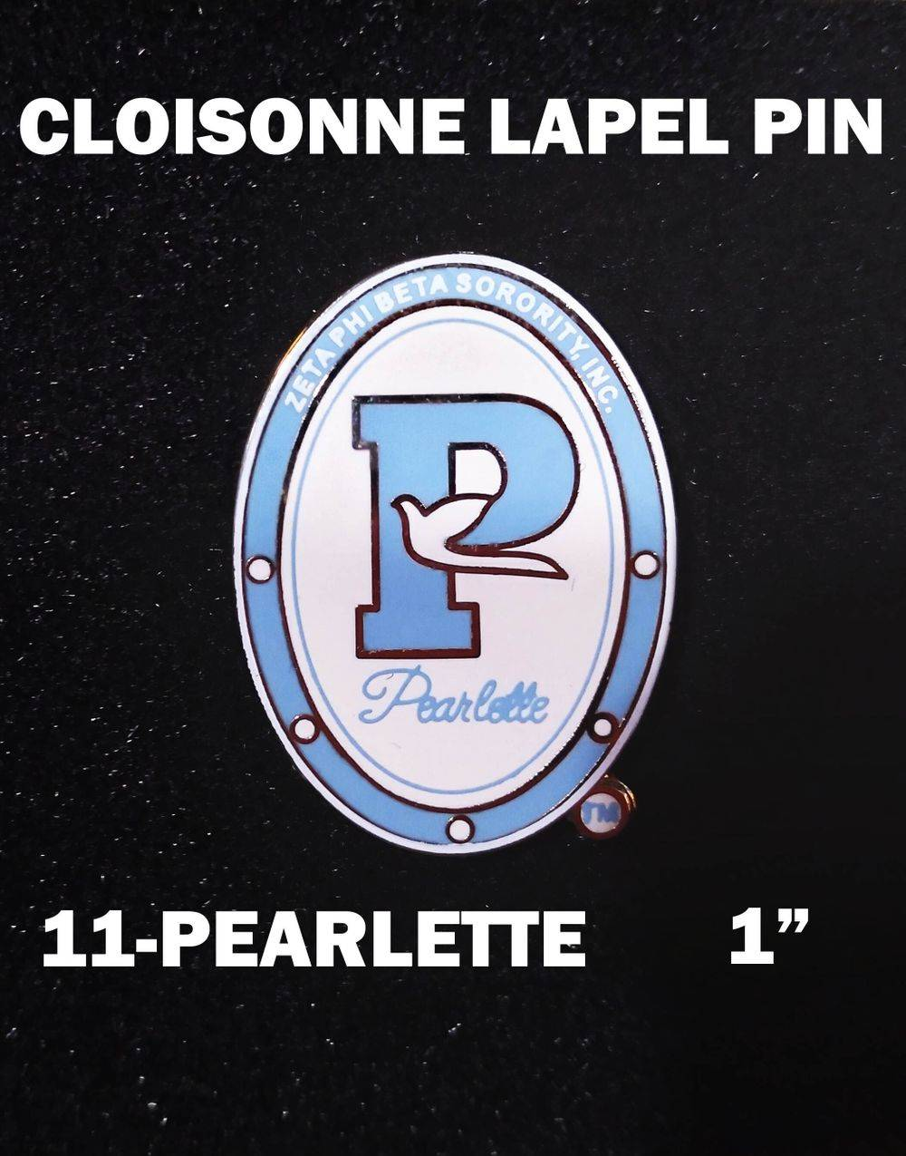 Pearlette Auxiliary Lapel Pin