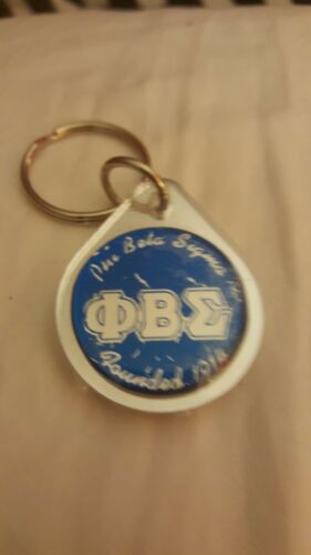 Phi Beta Sigma Fraternity Mirror Key Chain Divine 9 Keychain Crossing Gifts #1