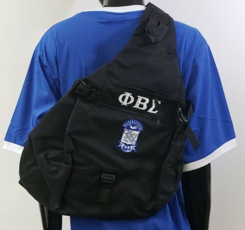 Phi Beta Sigma Sling Backpack Bag Divine 9 Fraternity Sling Bag Shoulder strap