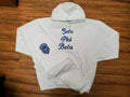 ZETA PHI BETA SORORITY JOGGING SUITE SET WHITE ZETA PHI BETA 2PC JOGGER SET 1920